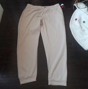 Range Men Sweatpants Big&Tall Size 4X Color Cream New With Tags Cozy Comfort